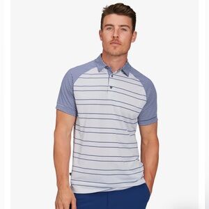 NWT MIZZEN + MAIN Versa Clubhouse Polo Shirt